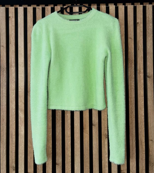 Zielony damski sweterek