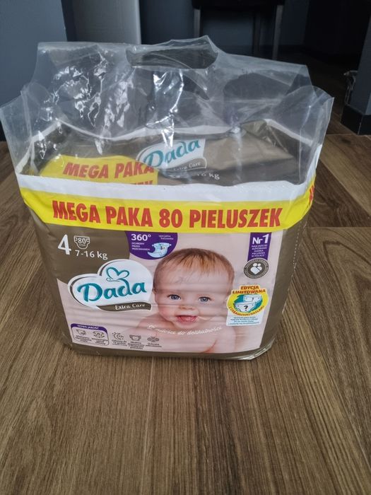 Pieluszki Mega Paka 80 sztuk Dada Extra Care 4