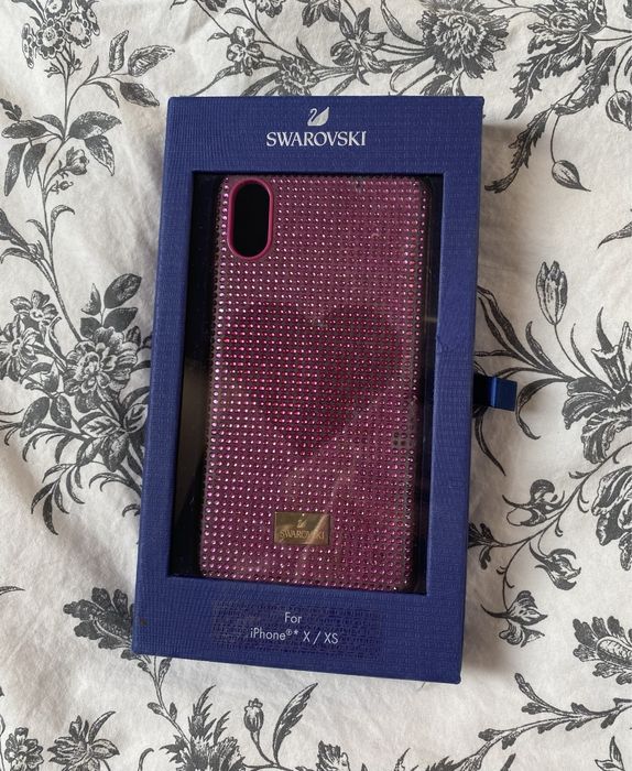 Etui case na iphone x/xs swarovski