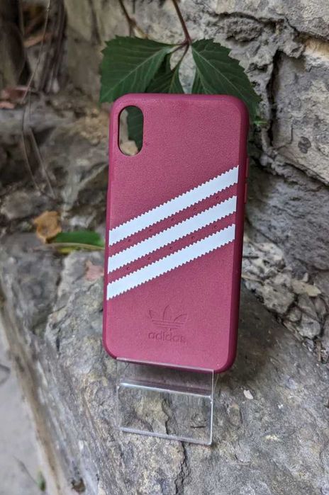 Чохол для Apple iPhone X, XS від Adidas 3-Stripes фірмовий з США