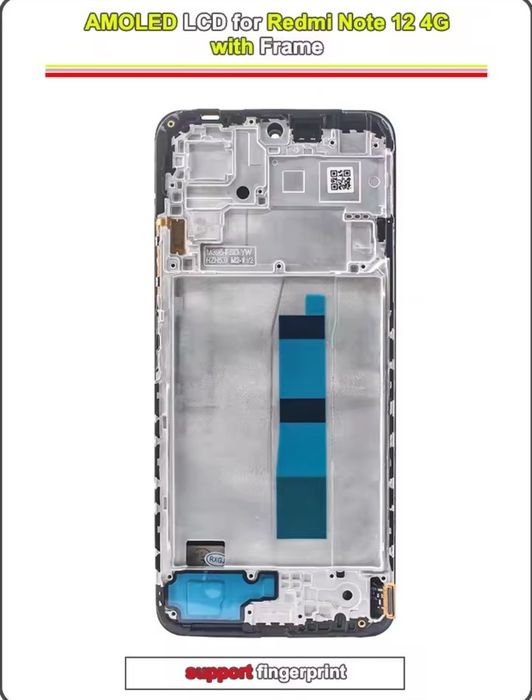 Display Xiaomi redmi note 12 4g + tampa