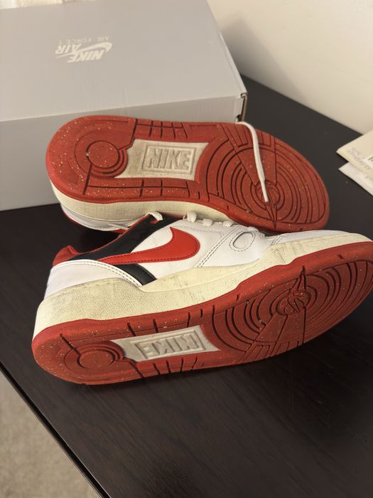 Sapatilhas Nike Ground Force Low vermelhas tamanho 40