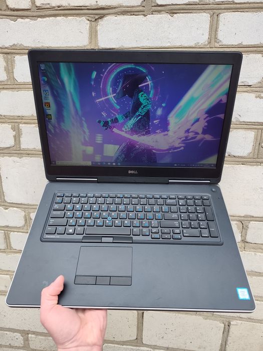 Як новий, 17.3 Ігровий ноутбук DELL (i7 7820HQ/16/256+500/P3000 6GB)