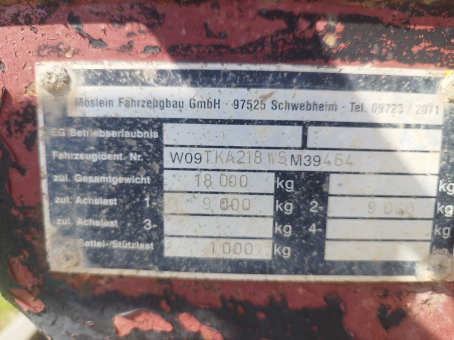 Tandem wywrotka 3 stronna