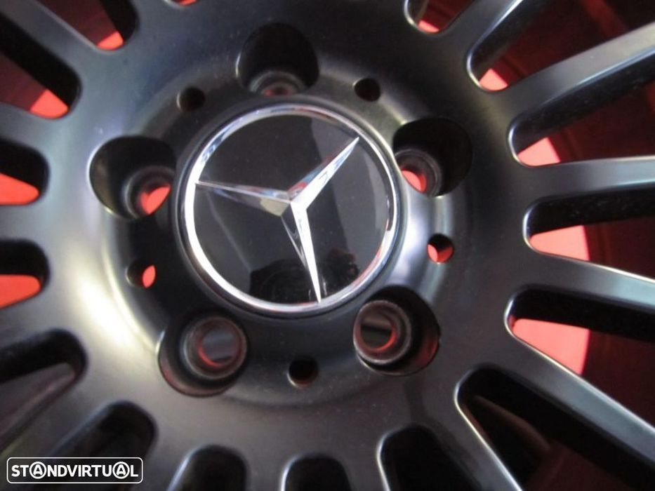 Jantes 18 NOVAS Mercedes AMG Pretas Polidas C/ pneus usados