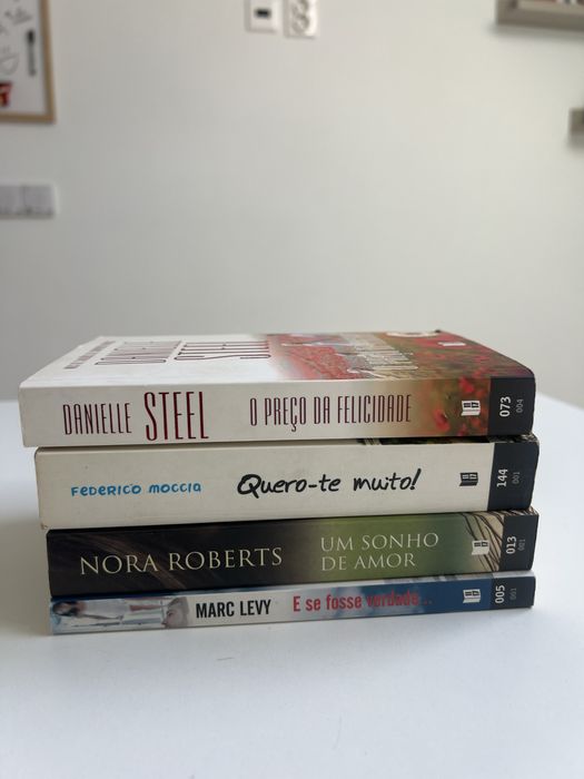 Romances de bolso a 4€ cada