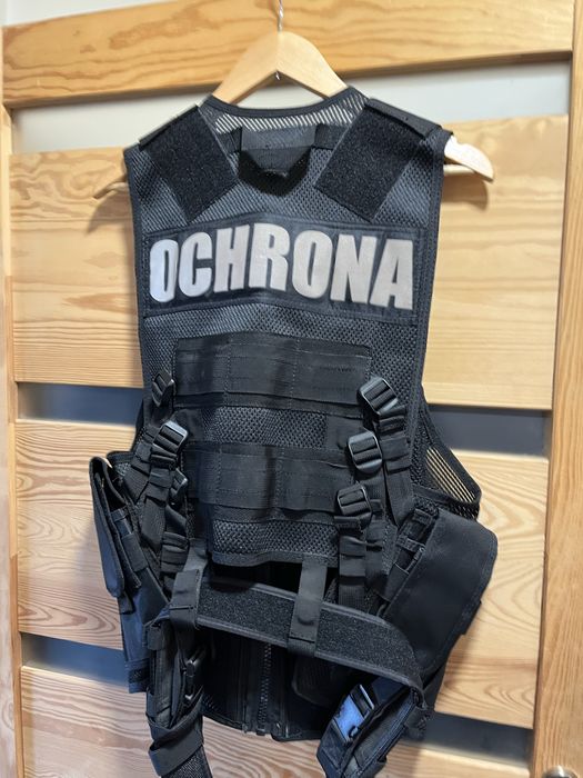 Aprzedam kamizelka taktyczna z nadrukiem ochrona