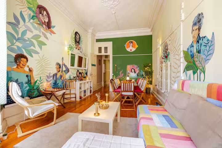 Quarto Verde para Arrendar ao Heroismo