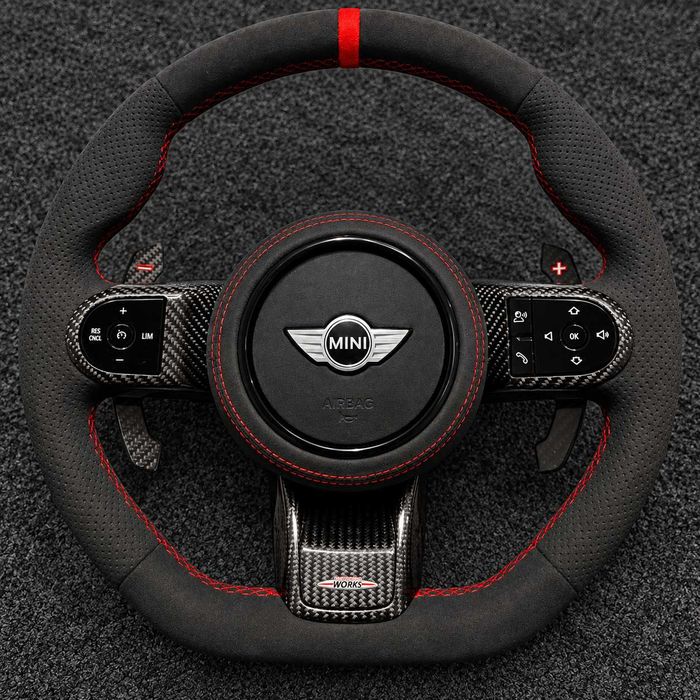 Volantes Personalizados MINI Cooper/S/JCW / GP | Airbag | Carbono, Pele, Alcantara