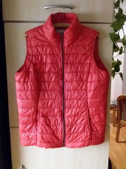 Kamizelka Canada 44 pikowana malinowa czerwień