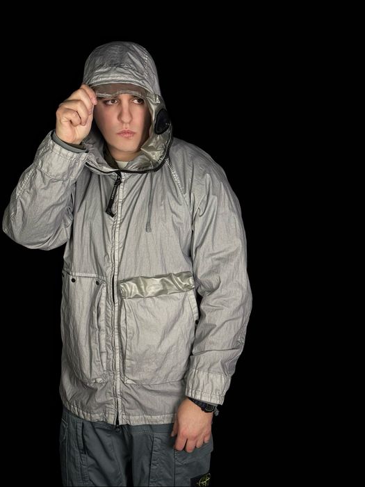 C.p. company 50 fili gum mixed zipped goggle jacket оригинал: 19