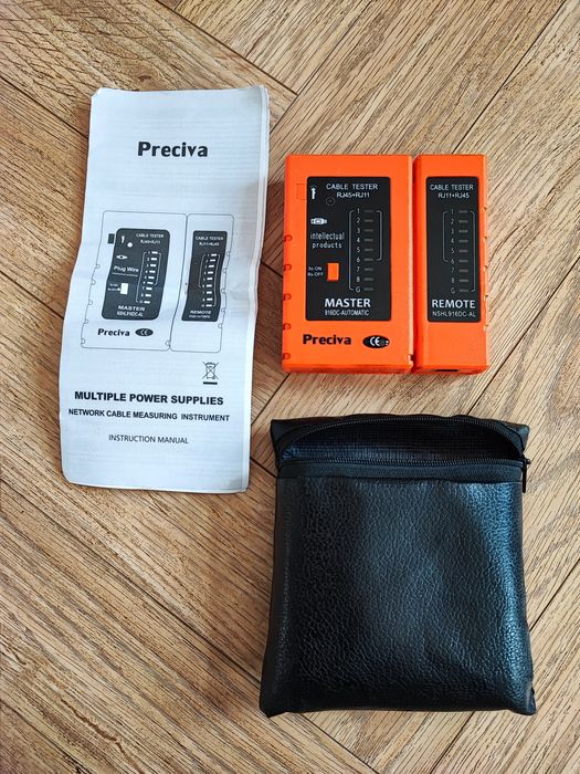 Preciva Mastertester okablowania sieci  916DC-AUTOMATIC