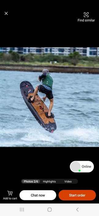 Deska elektryczna do plywania