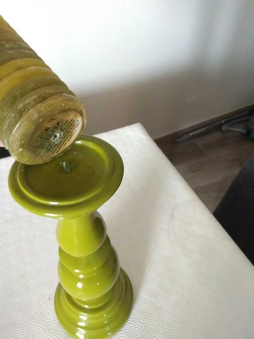 Peça Decorativa com Vela