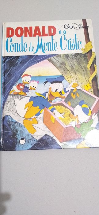 Walt Disney Book: Donald and the Count of Monte Cristo