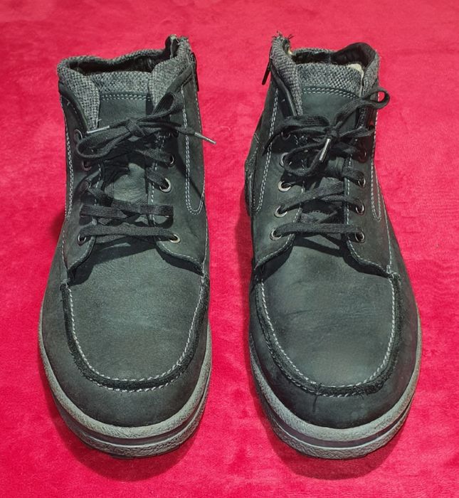 Zimowe trzewiki ocieplane Josef Seibel, stan BDB, rozm. 48 / 32 cm