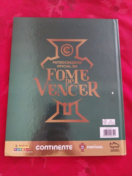 Caderneta Fome vencer completa