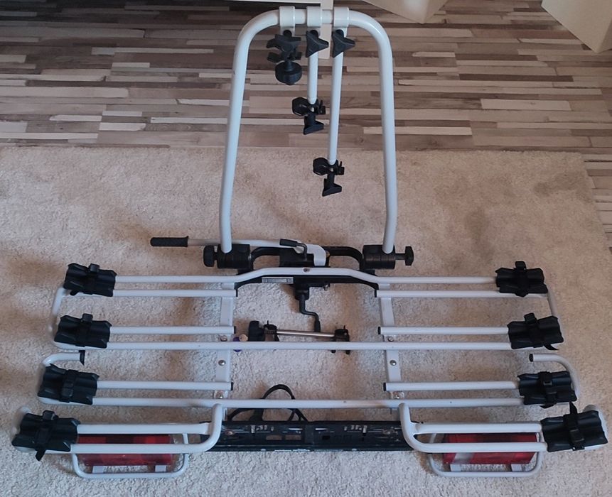 Bagażnik rowerowy MFT Multi Cargo. Do 75 kg. Odchylany, blokady.