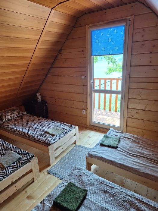 Nowe Domki nad Jeziorem w Górach 50 m do wody z jacuzzi