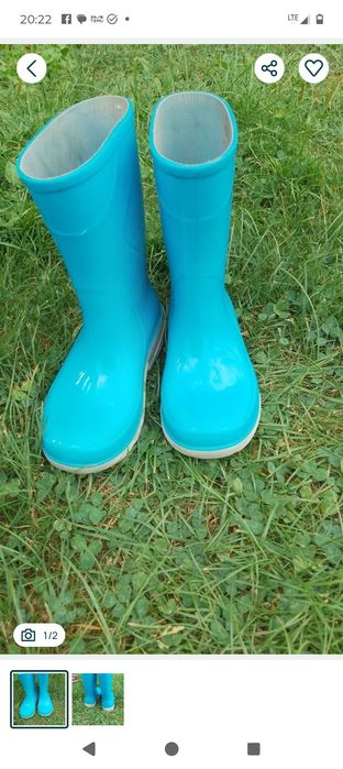 Zestaw spodnie+ kalosze