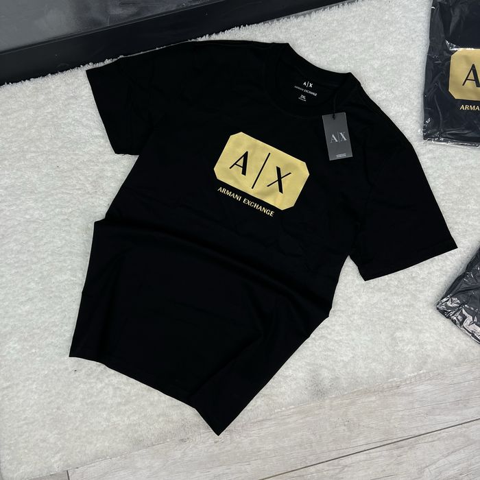 Футболка Armani Exchange Gold NEW model (emprio,EA7)