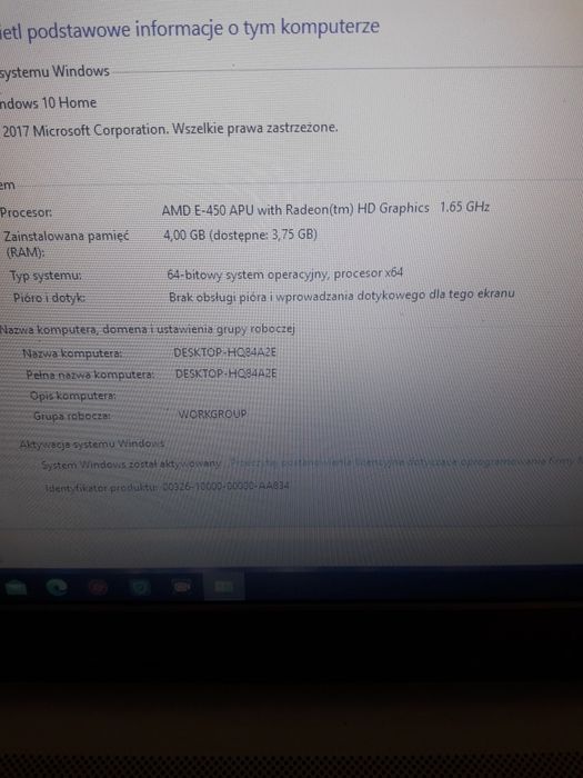 SAMSUNG RV 515 sprawny