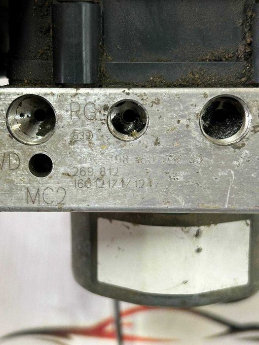 Блок управления абс (abs) гидравлический на Peugeot 308 T9