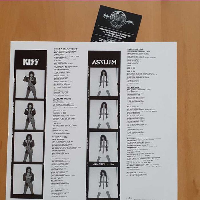 KISS Asylum winyl płyta winylowa black vinyl