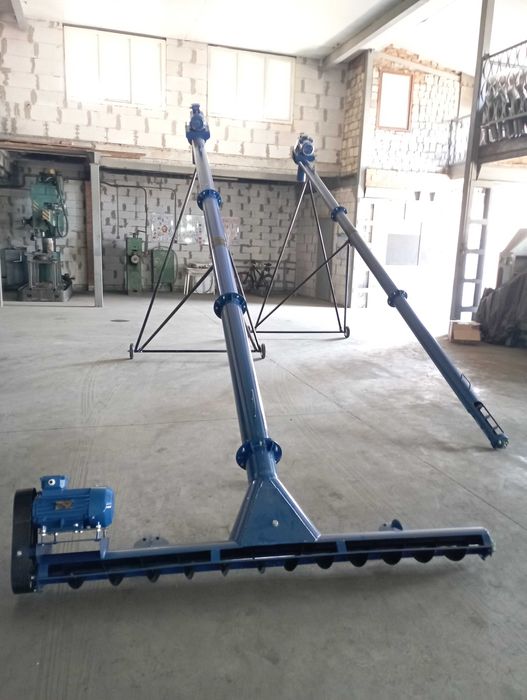 Шнековый погрузчик,гнучкий винтовой конвейер, транспортер зерна