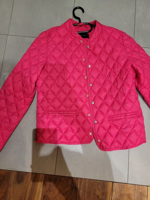 Pikowana kurtka Mohito, r. 36,  kolor malinowy