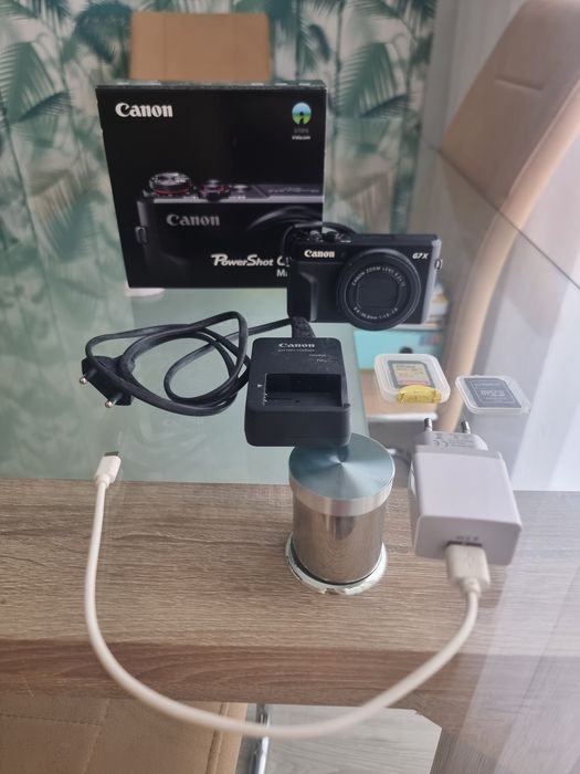 CANON PowerShot G7X Mark II como NOVA + Oferta de bolsa