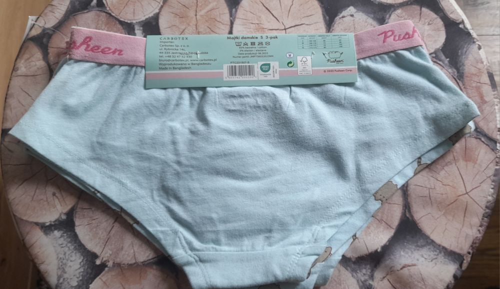 Majtki damskie Pusheen, 3-pak