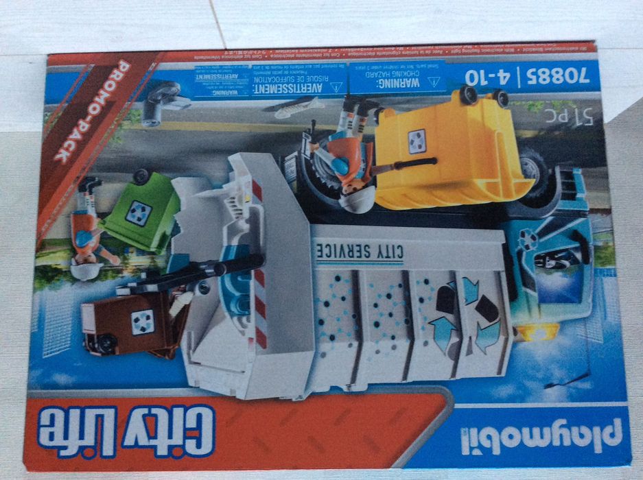 Playmobil 70885 Сміттєвоз, Recycling Centre. Світло, звук