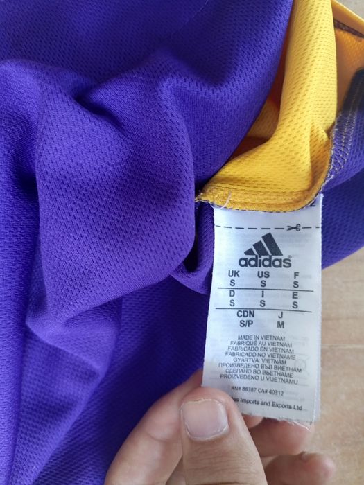 Jersey NBA LA Lakers Kobe Bryant #24 Adidas | Koszulka Koszykarska Fiolet