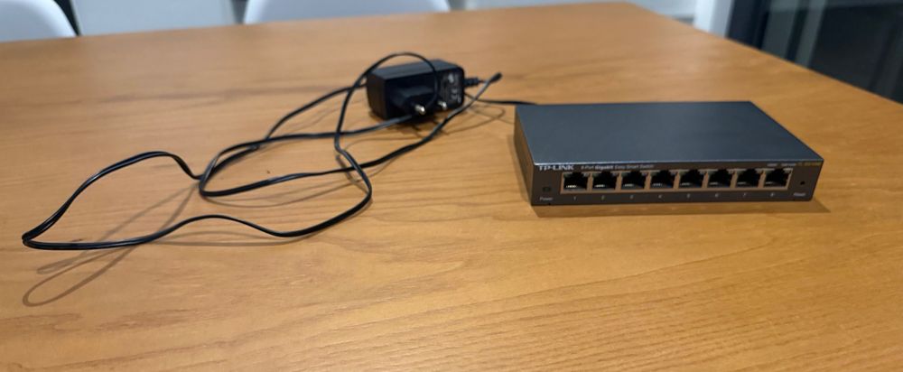 Switch 8-portas Gigabit TP-LINK TL-SG108E (Smart Switch)