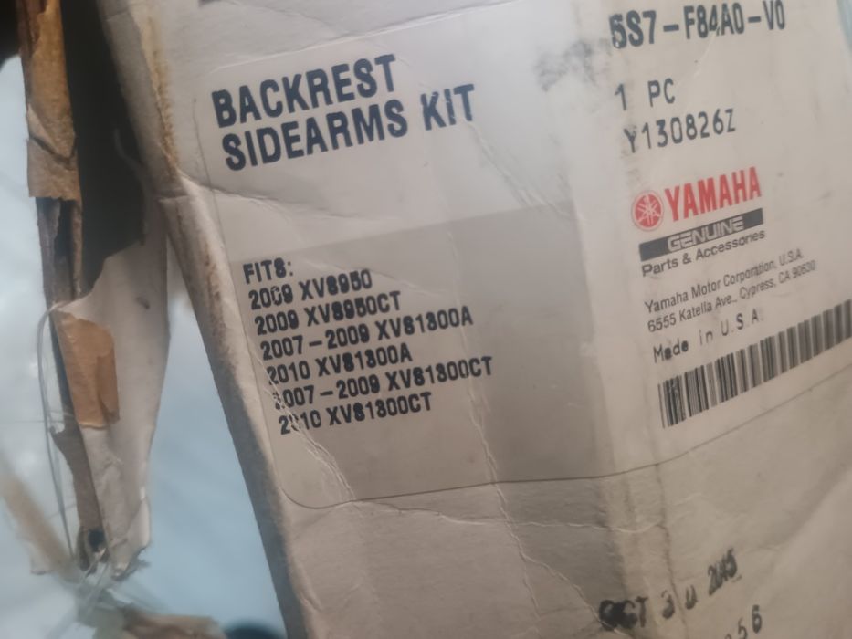 Yamaha 1300 xvs 950  stelaż bagażnika oparcia oryginalny