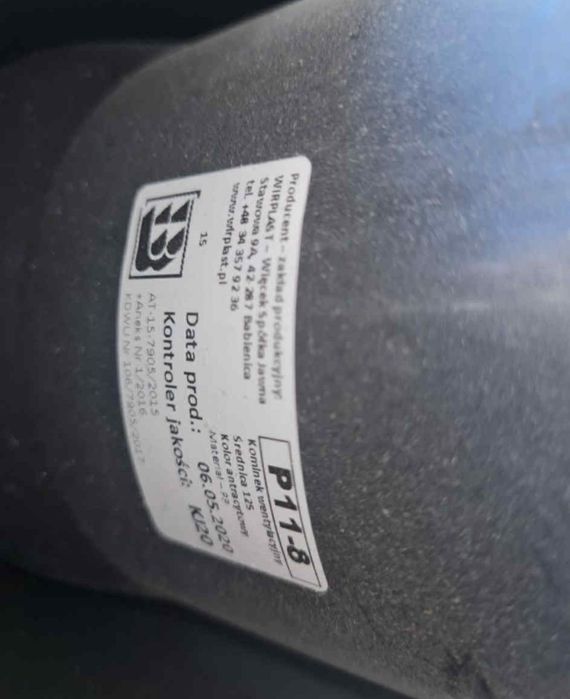 Komin wentylacyjny nowy