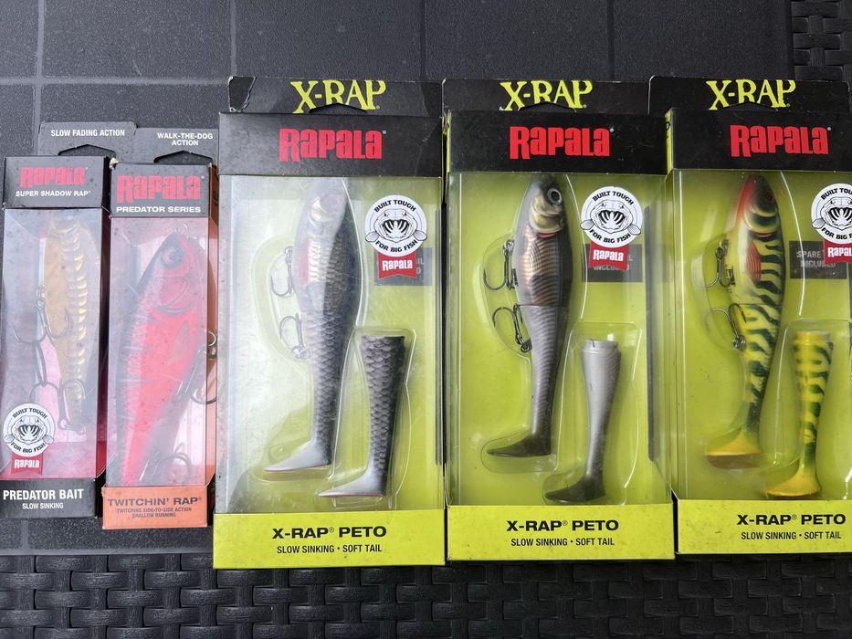 Pack de amostras para Lucio da marca Rapala