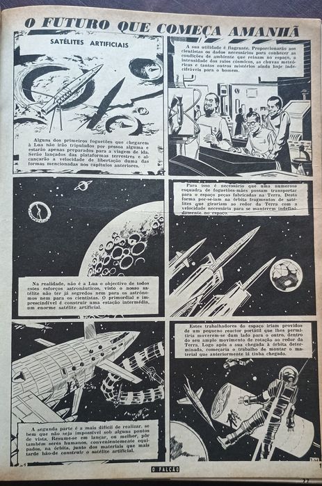 Falcão - banda desenhada anos 50s em 2 tomos