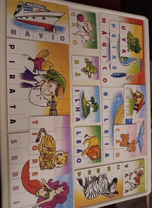 Puzzle Infantil - Primeiras Palavras Clementoni