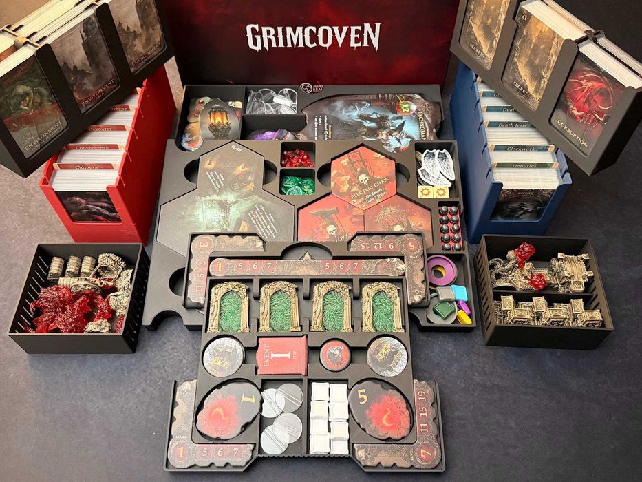 Insert organizer do gry planszowej Grimcoven Forgotten Entities All in