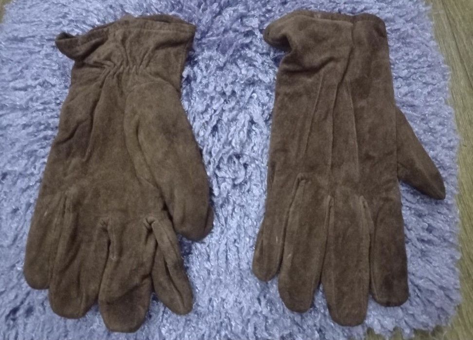 Кожа/замш. По 250 грн перчаточки