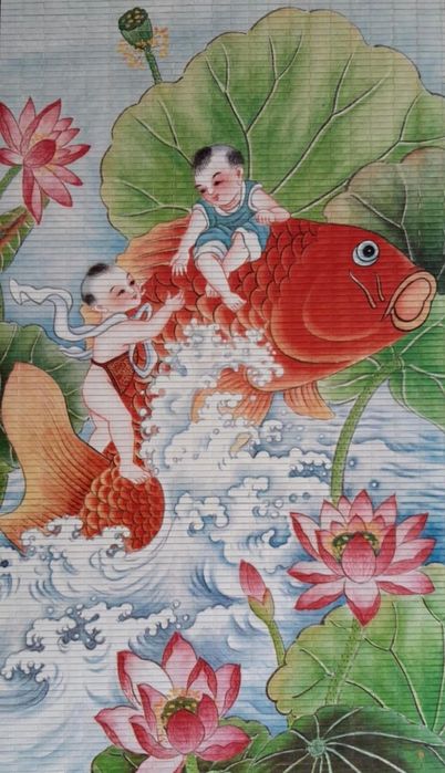 Chinese Wall Calendar - Bamboo Calendar