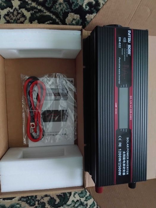Datouboss 12v 1200w інвертор
