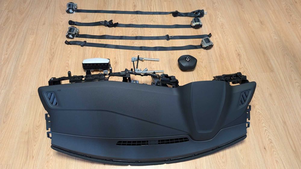 Conjunto Kit Airbags Tablier Renault Captur 2 2019/