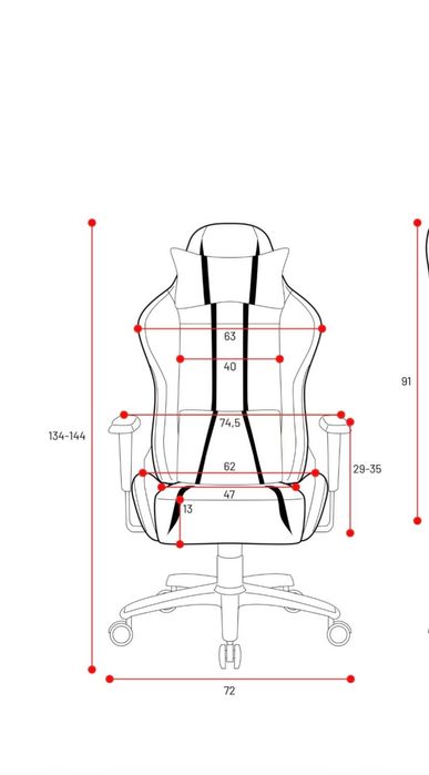Fotel gamingowy Diablo X-One King Size