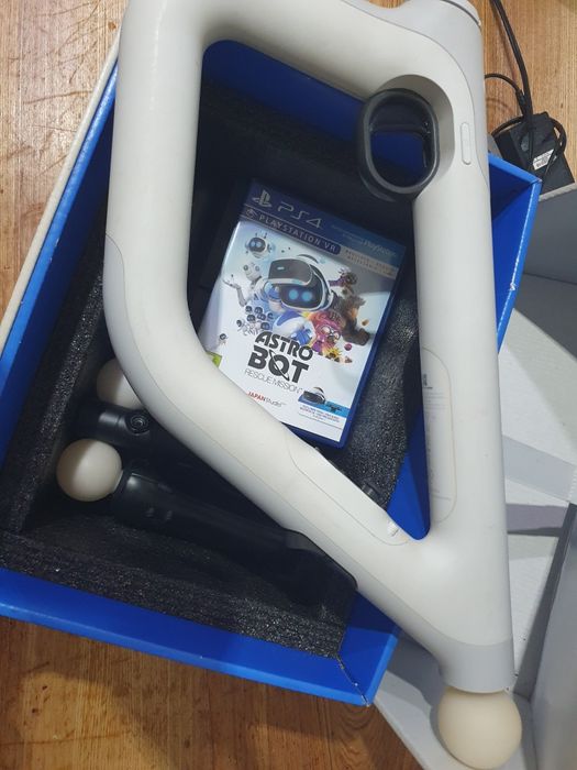 Óculos vr PS4 mais comandos e jogo