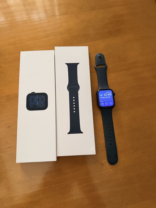 Apple watch SE serie 3 44 mm aluminio meia noite