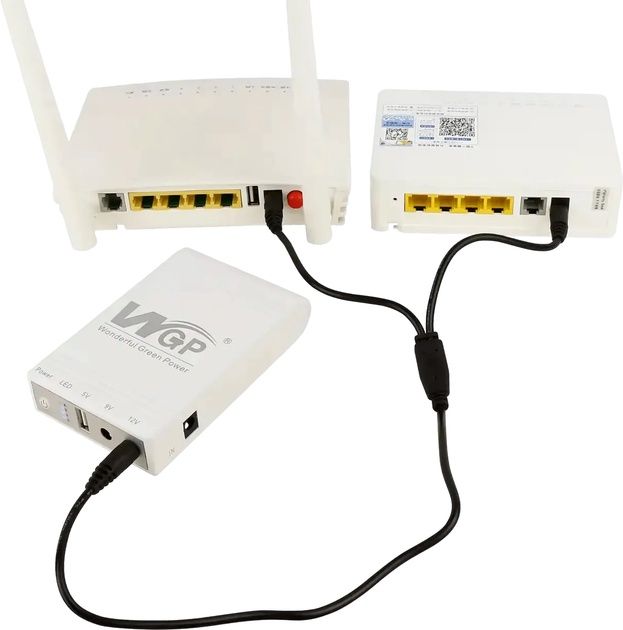 ДБЖ для роутера Mini UPS WGP 103 на 10400 mAh