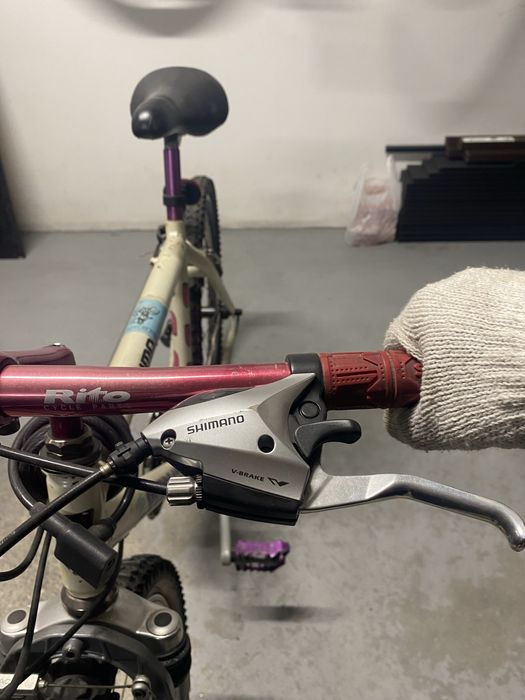 Bicicleta homem branca